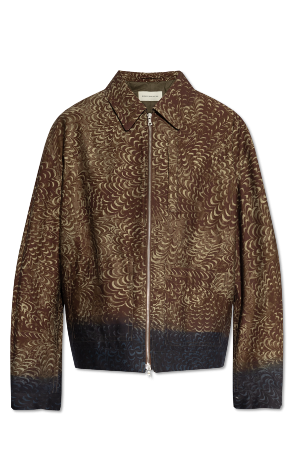 Dries Van Noten★ヒューイジャケット 両開きジッパー 長袖 無地 DRIES VAN NOTEN | ZSC